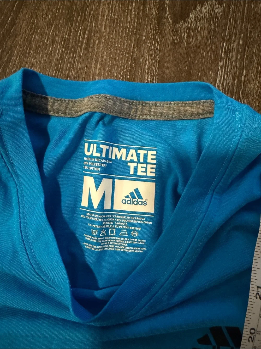 Adidas Men’s Blue climalite Ultimate Tee